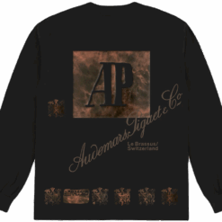 Travis Scott CJ x Audemars Piguet Le Brassus Long Sleeve Tee Black
