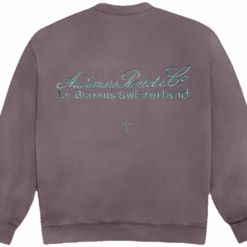 Travis Scott CJ x Audemars Piguet Logo II Crewneck Purple