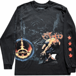 Travis Scott Utopia Circus Maximus 2023 Tour L S Tee Black