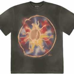 Travis Scott Utopia Is In Columbus Tee Brown