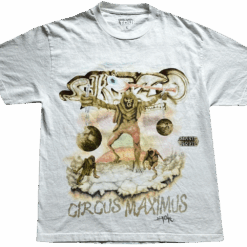 Travis Scott Utopia Tour White Skitzo Circus Maximus Tee White