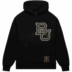 Travis Scott x Mitchell & Ness Boston University Overlap Pullover Hoodie