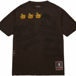 Travis Scott x Mitchell Ness Cal Bears Seal T Shirt Brown