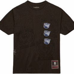 Travis Scott x Mitchell Ness Penn State Nittany Lions Seal T Shirt Brown