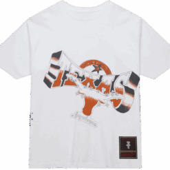 Travis Scott x Mitchell & Ness Texas Longhorns Hand-Drawn T-Shirt