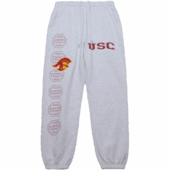Travis Scott x Mitchell Ness USC Trojans Classic Sweatpants Heather Gray