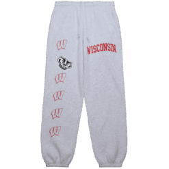 Travis Scott x Mitchell & Ness Wisconsin Badgers Classic Sweatpants