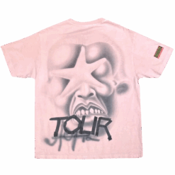 Travis Scott Utopia Circus Maximus Pink Star Tee
