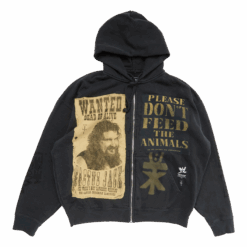 CJ X WWE DOUBLE CACTUS JACK ZIP HOODIE (CACTUS JACK MICK FOLEY)