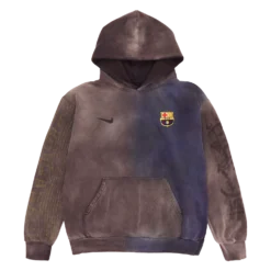 Travis Scott x FC Barcelona Split Dye Crest Hoodie