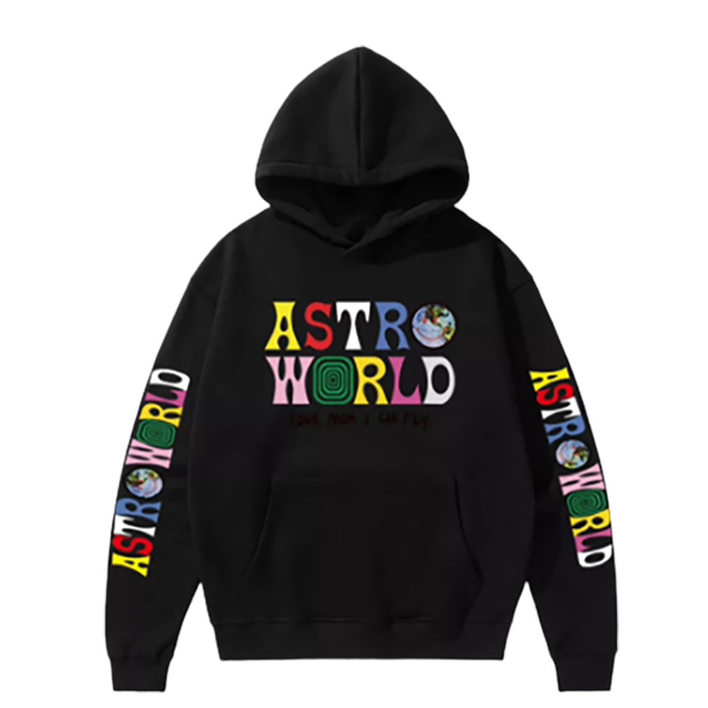 AstroWorld Look Mom I Can Fly Pullover Hoodie