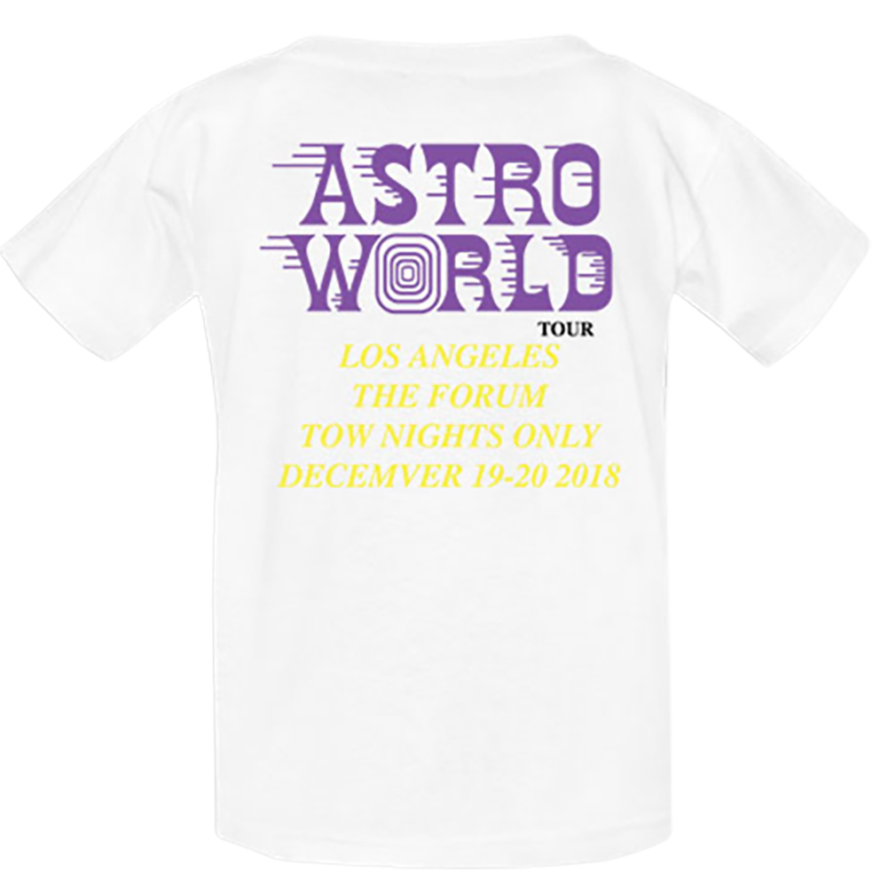 Astroworld Los Angeles Tour T-shirt