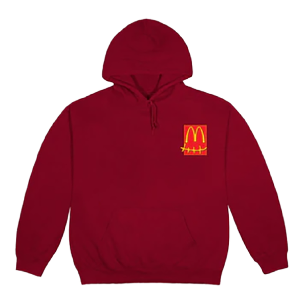 Travis Scott x McDonald s Live From Utopia Sticker Hoodie