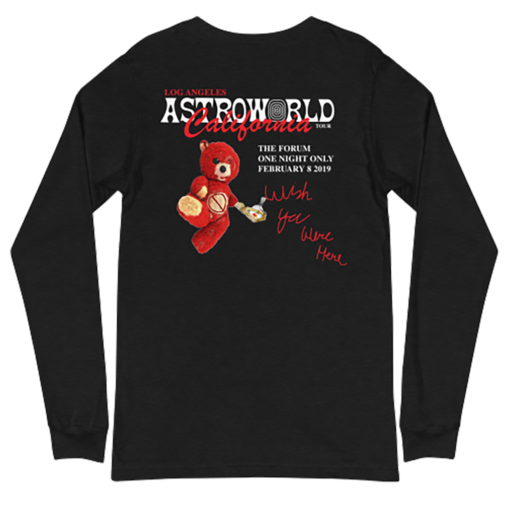 Astroworld One Night Only Long Sleeve Tee