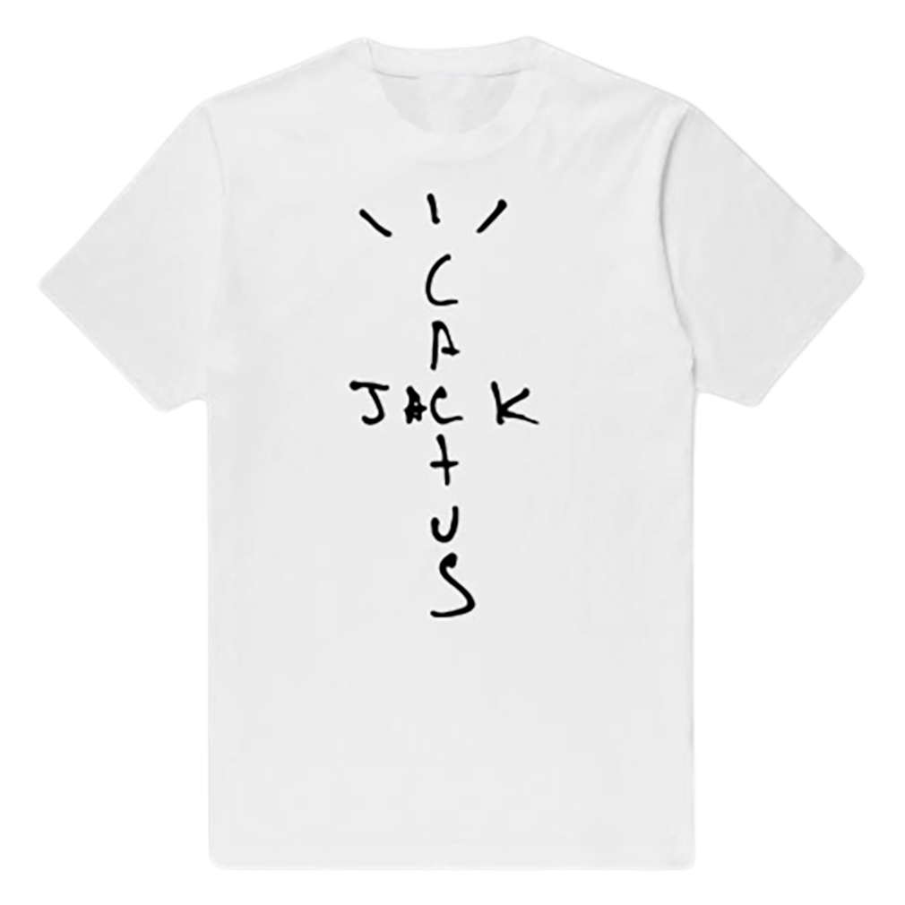 Cactus Jack Letters White T-Shirt