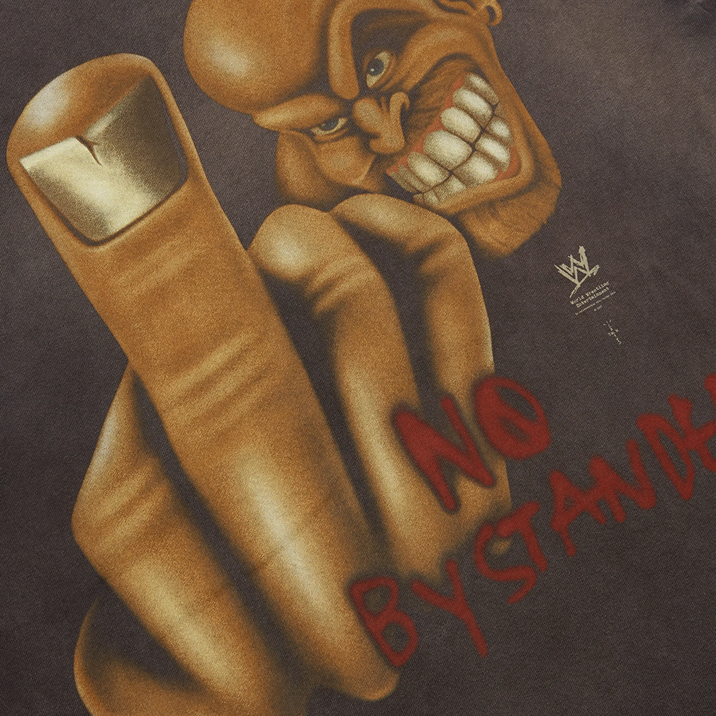 CJ X WWE NO BYSTANDERS TEE (STONE COLD STEVE AUSTIN)