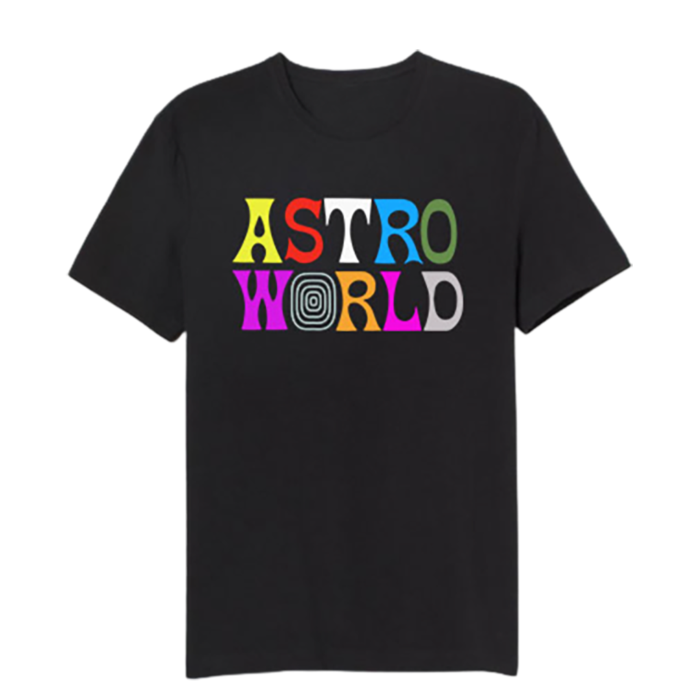 Astro World Colored T-shirt