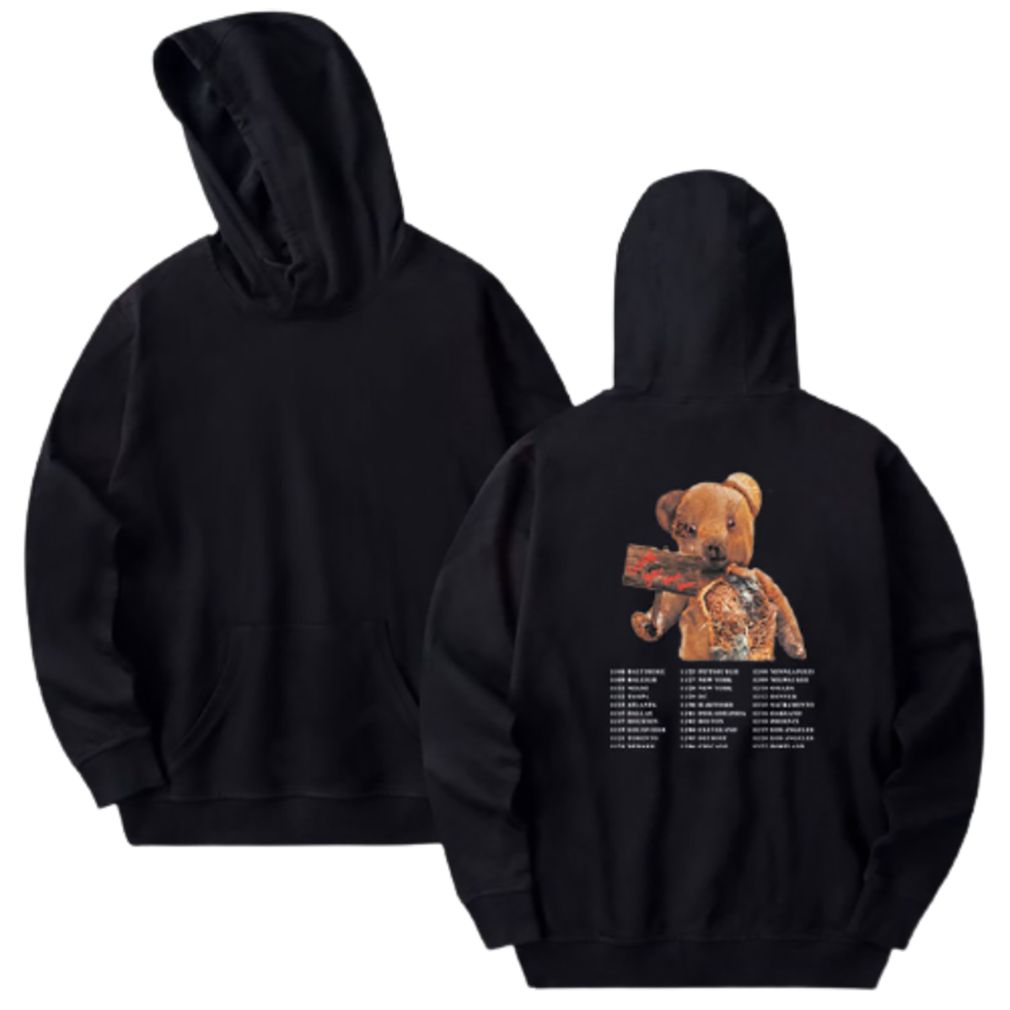 Astroworld Travis Scott Bear Hoodie