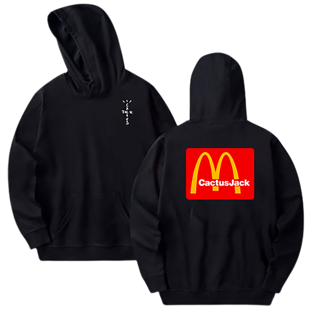 M Cactus Jack MCDONALDS Hoodie