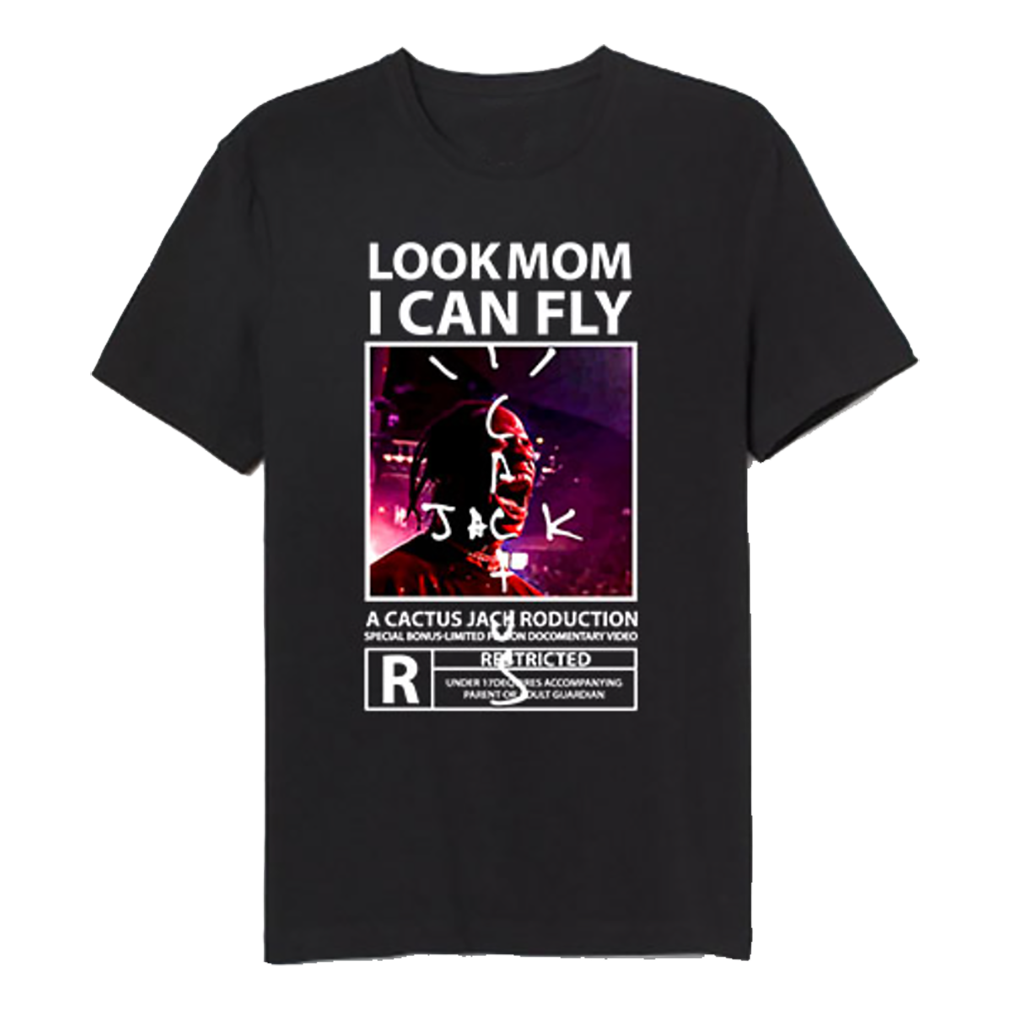 Travis Scott Look Mom I Can Fly Tee
