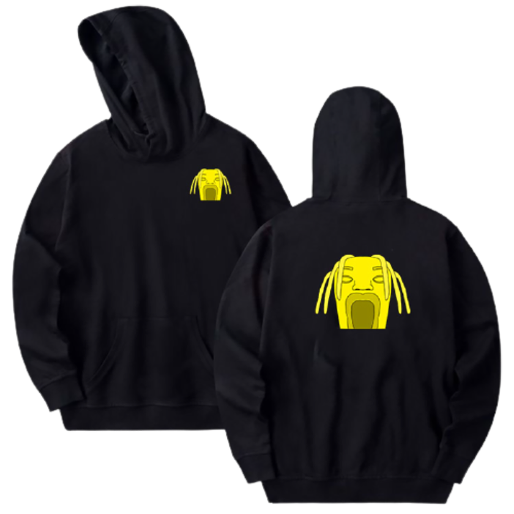 Astroworld Yellow Skull Hoodie