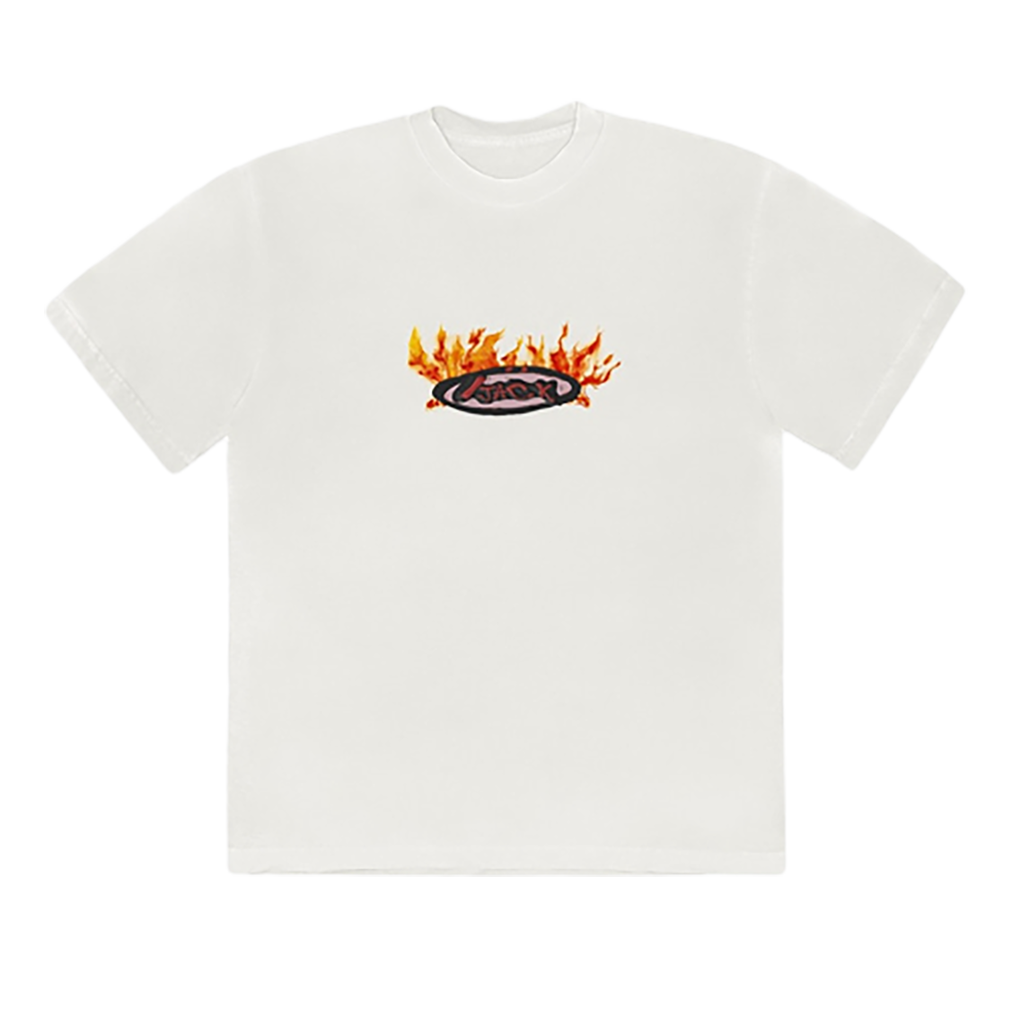 Travis Scott Cactus Jack Flame Tee