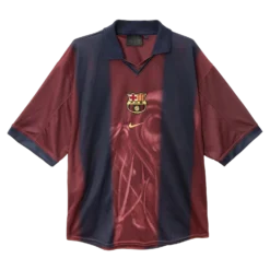 Travis Scott x FC Barcelona Retro 2000/01 Home Skeleton Jersey