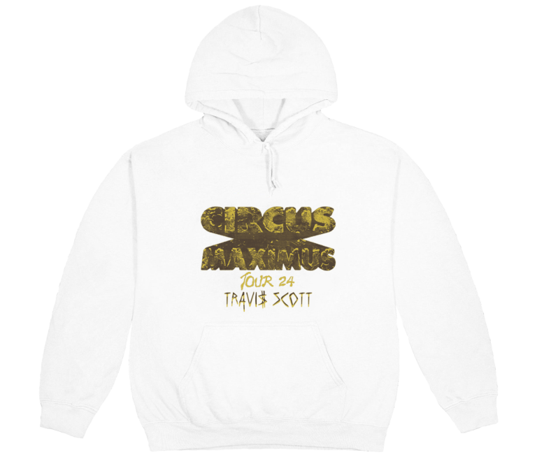TOUR 24 WHITE HOODIE