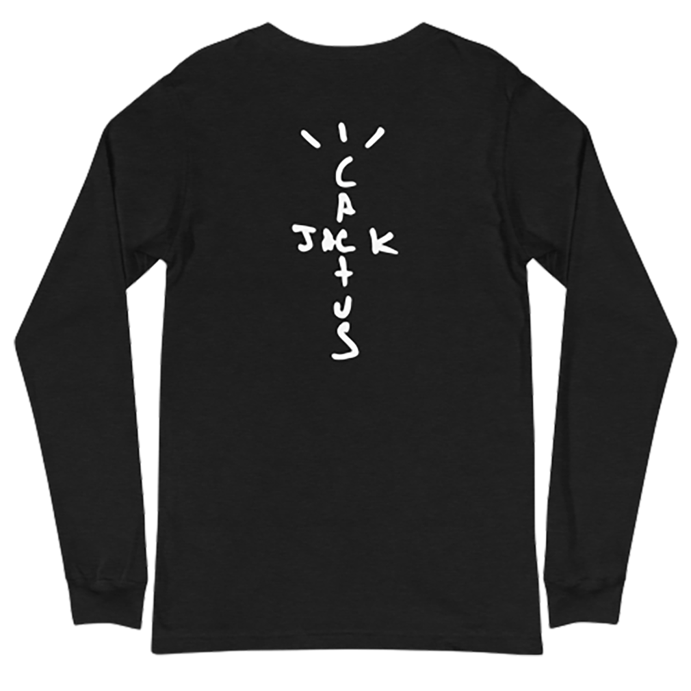 Travis Scott cactus jack logo Long Sleeve Tee