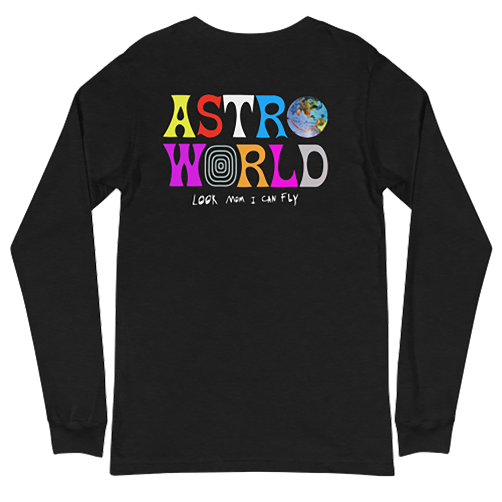 Look Mom I Can Fly Astroworld Long Sleeve Tee