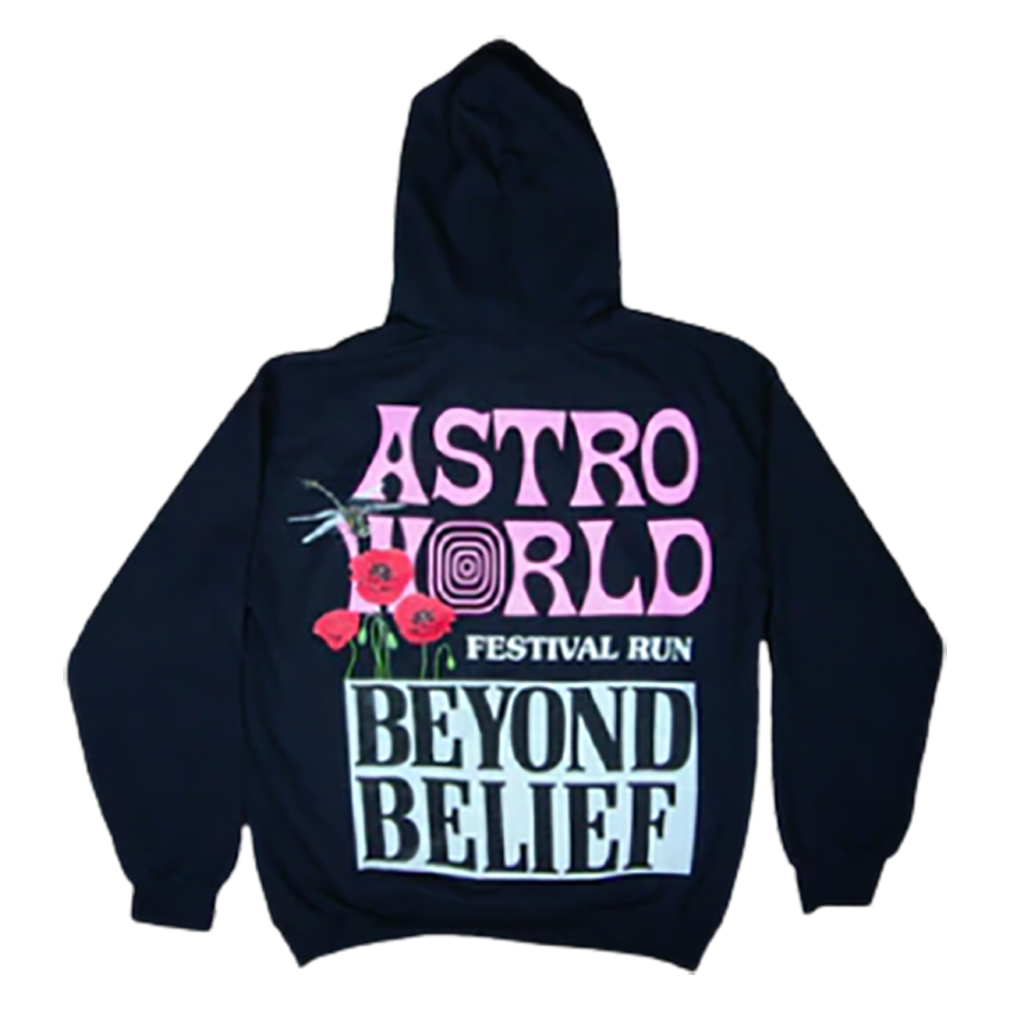 Travis Scott Astroworld Festival Run Beyond Belief Hoodie