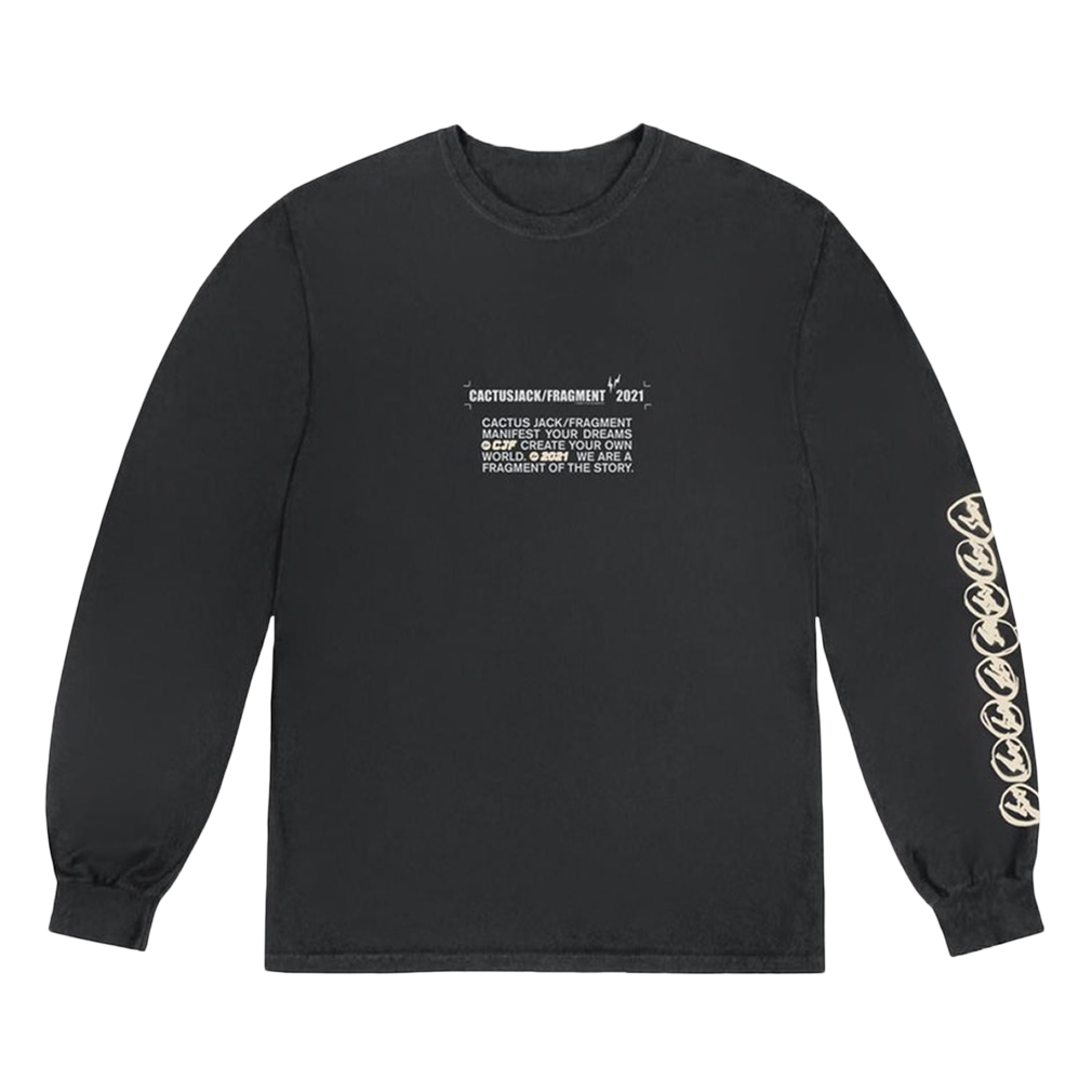 Travis Scott Cactus Jack x Fragment Long Sleeve