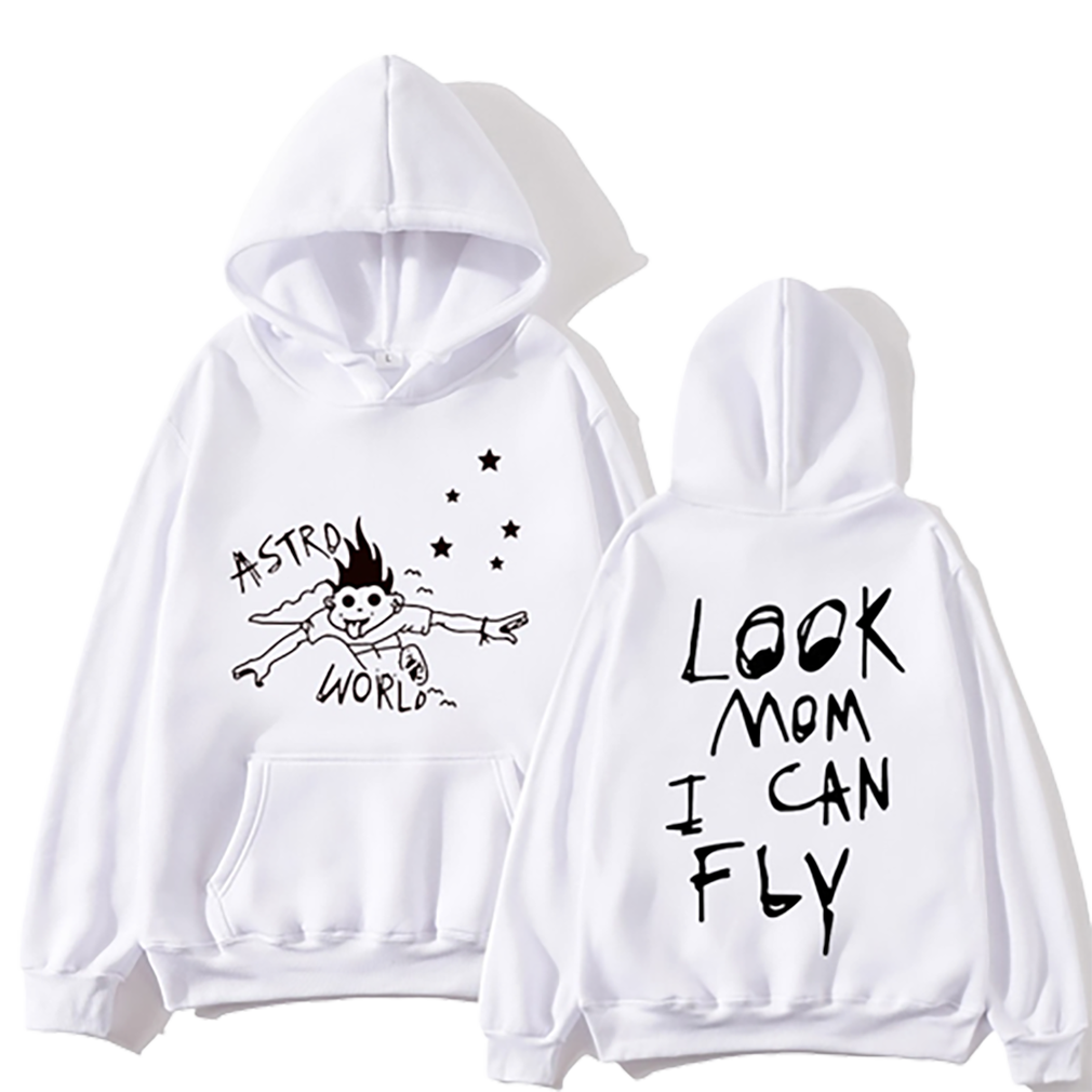 Travis Scott Astroworld Look Mom I Can Fly Astroworld Hoodie