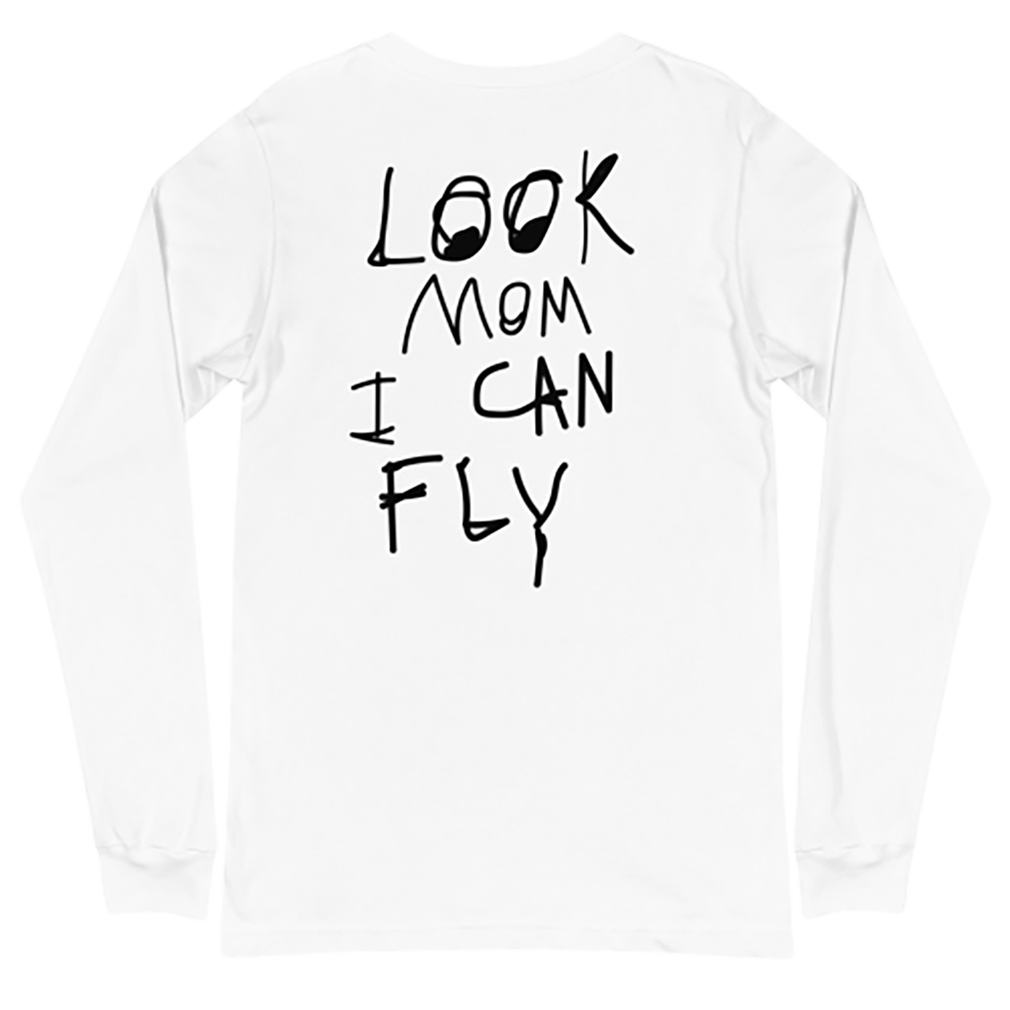 Travis Scott Astroworld Look Mom I Can Fly Astroworld Long Sleeve Tee