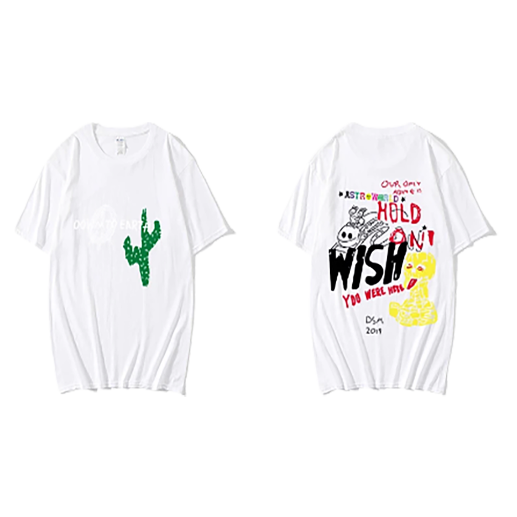 Travis Scott Astroworld Out of World Hold on Tee