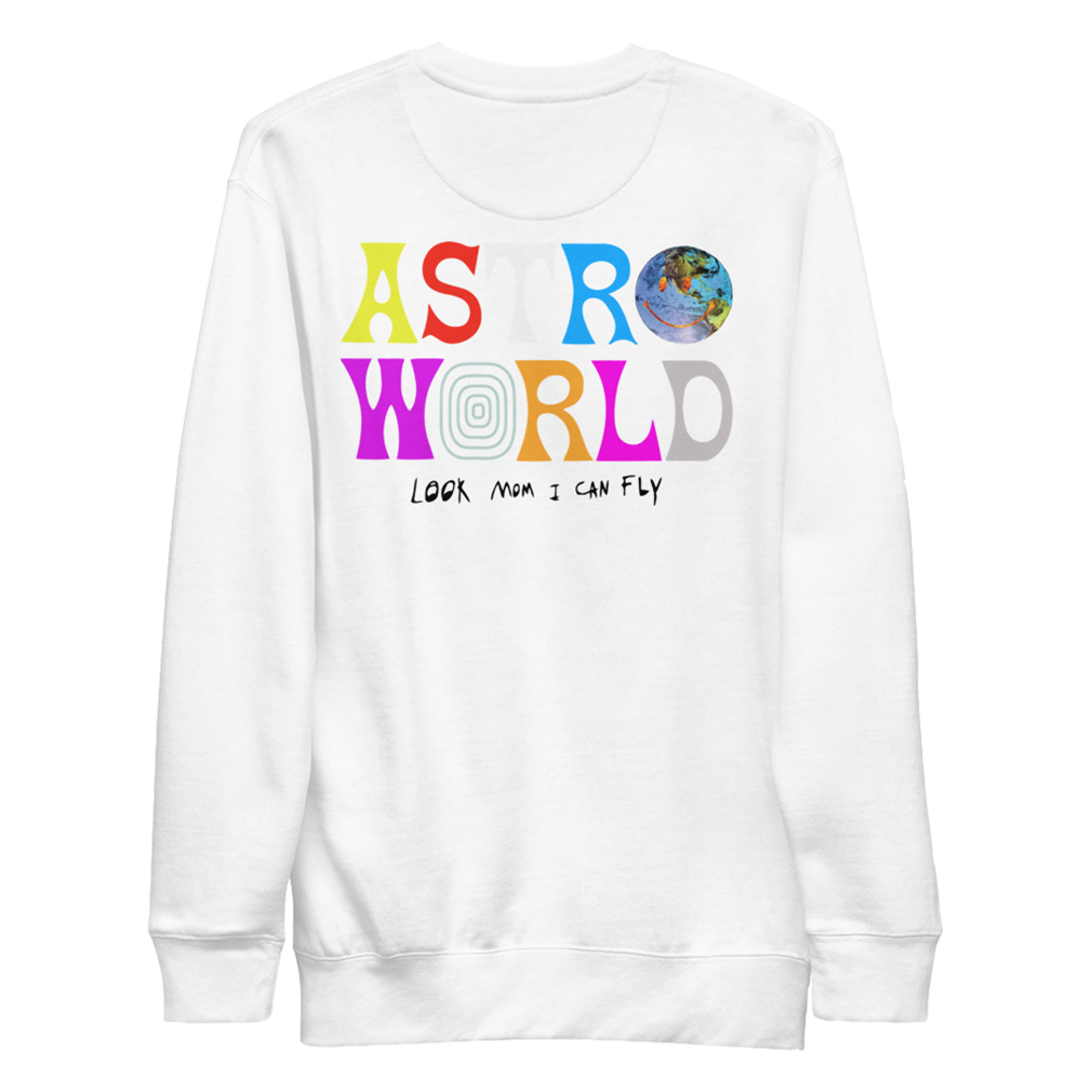 Look Mom I Can Fly Astroworld Unisex Fleece