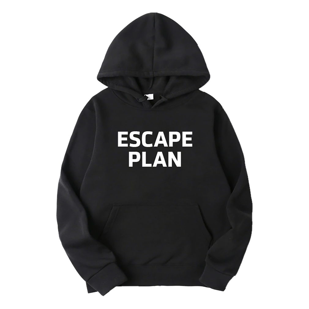 Travis Scott Escape Plan Text Hoodie