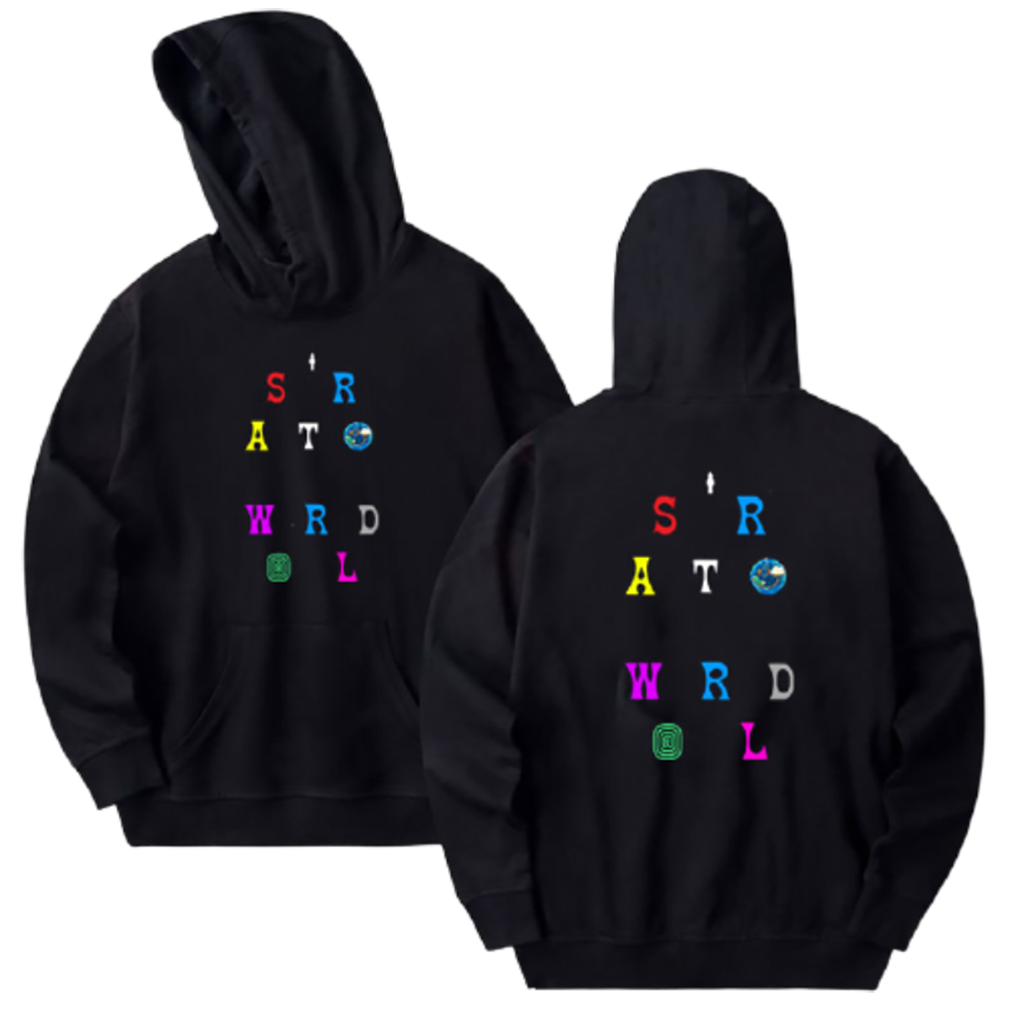 Astroworld Colored Letters Hoodie