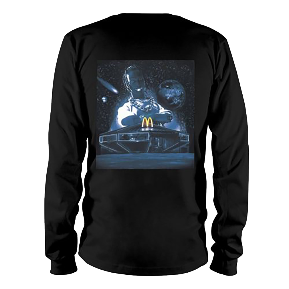 ACTION FIGURE SPACE LONG SLEEVE T-SHIRT