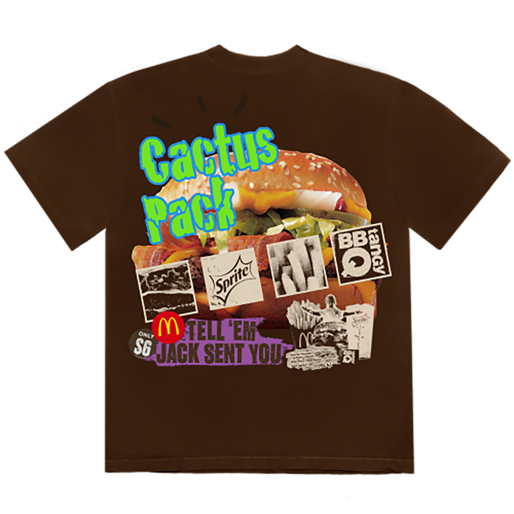 Travis Scott x McDonald's Cactus Pack Vintage Promo T-shirt