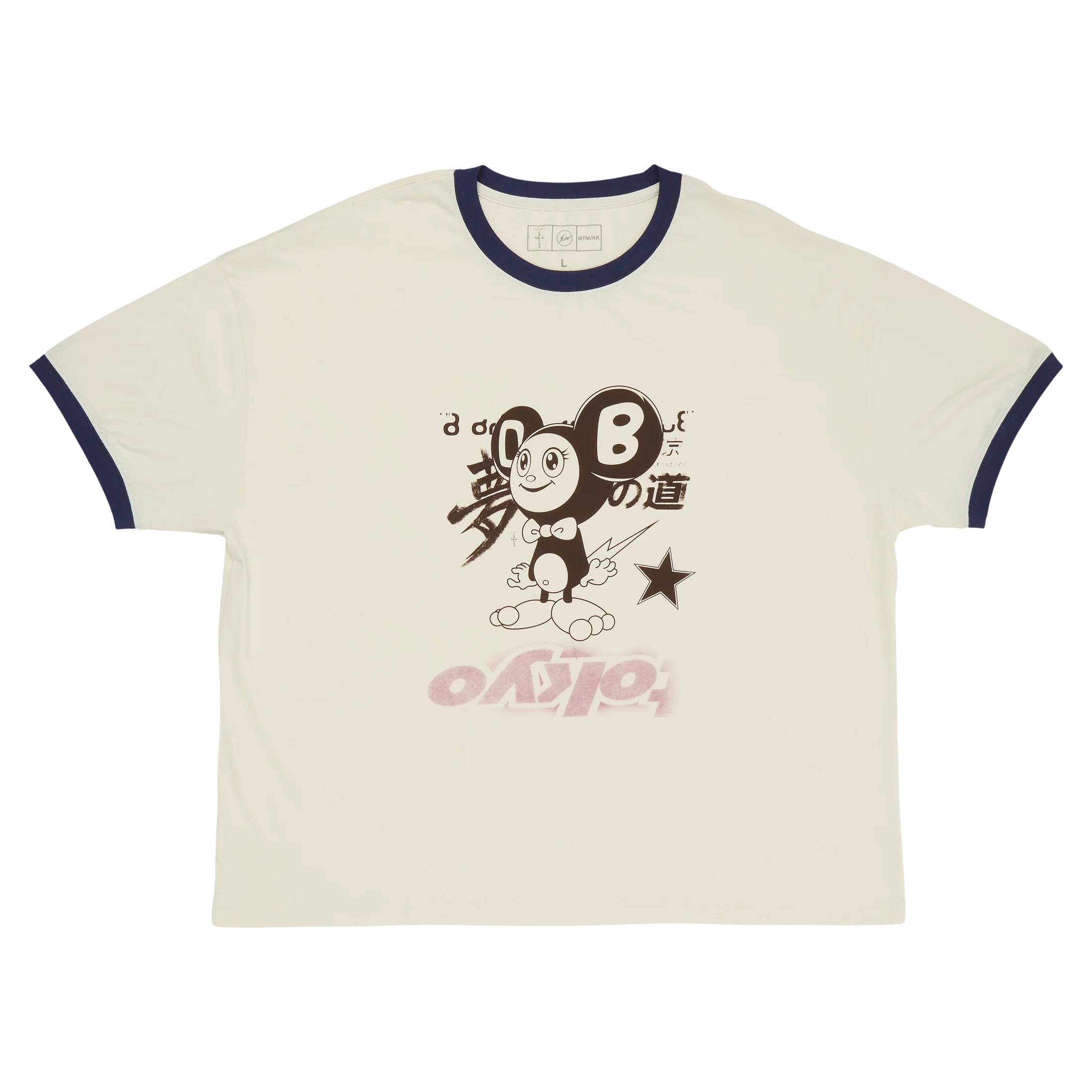 CJ X FRAGMENT X TAKASHI MURAKAMI TOKYO RINGER TEE