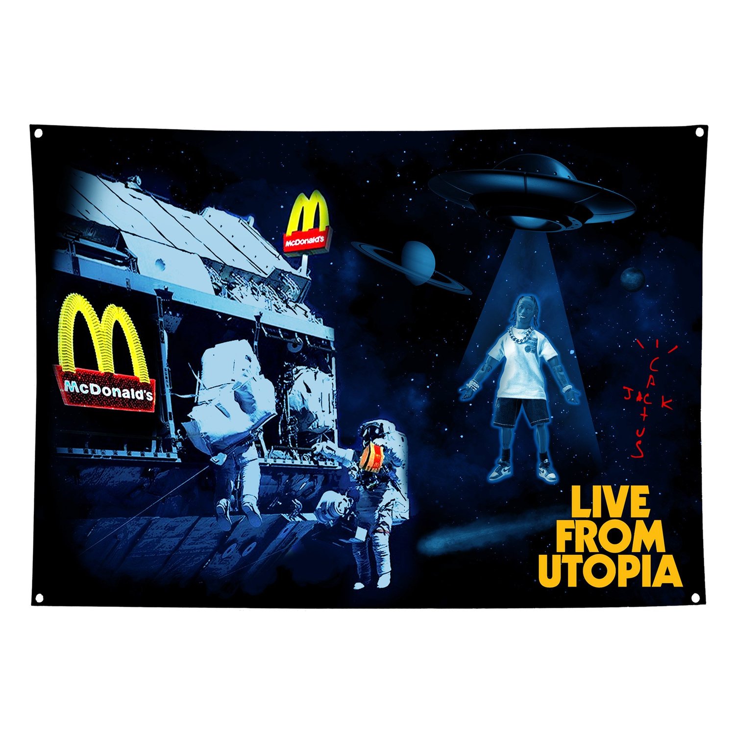 LIVE FROM UTOPIA FLAG