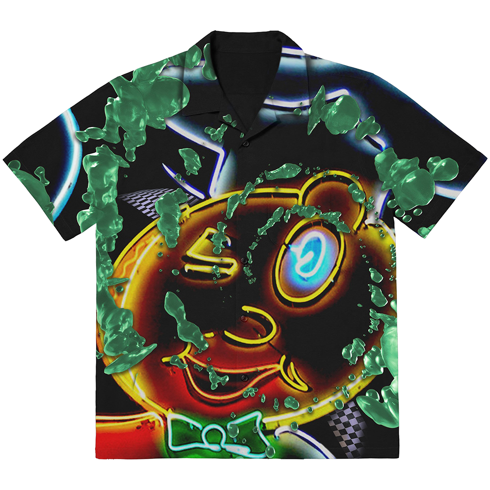 NEON SIGN HAWAIIAN SHIRT