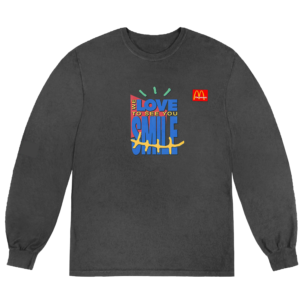 SMILE LONG SLEEVE T-SHIRT