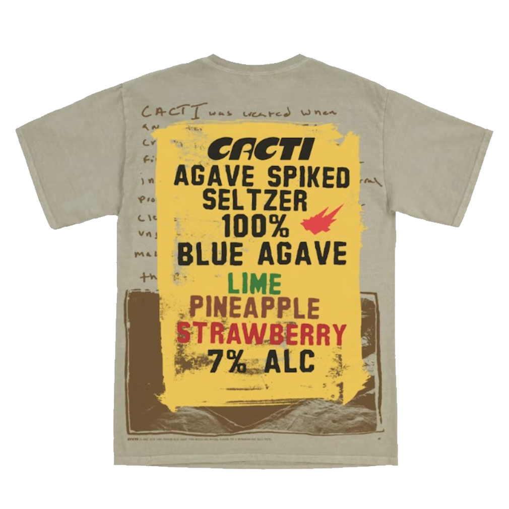 Travis Scott Cacti Painted Sign Tee Tee