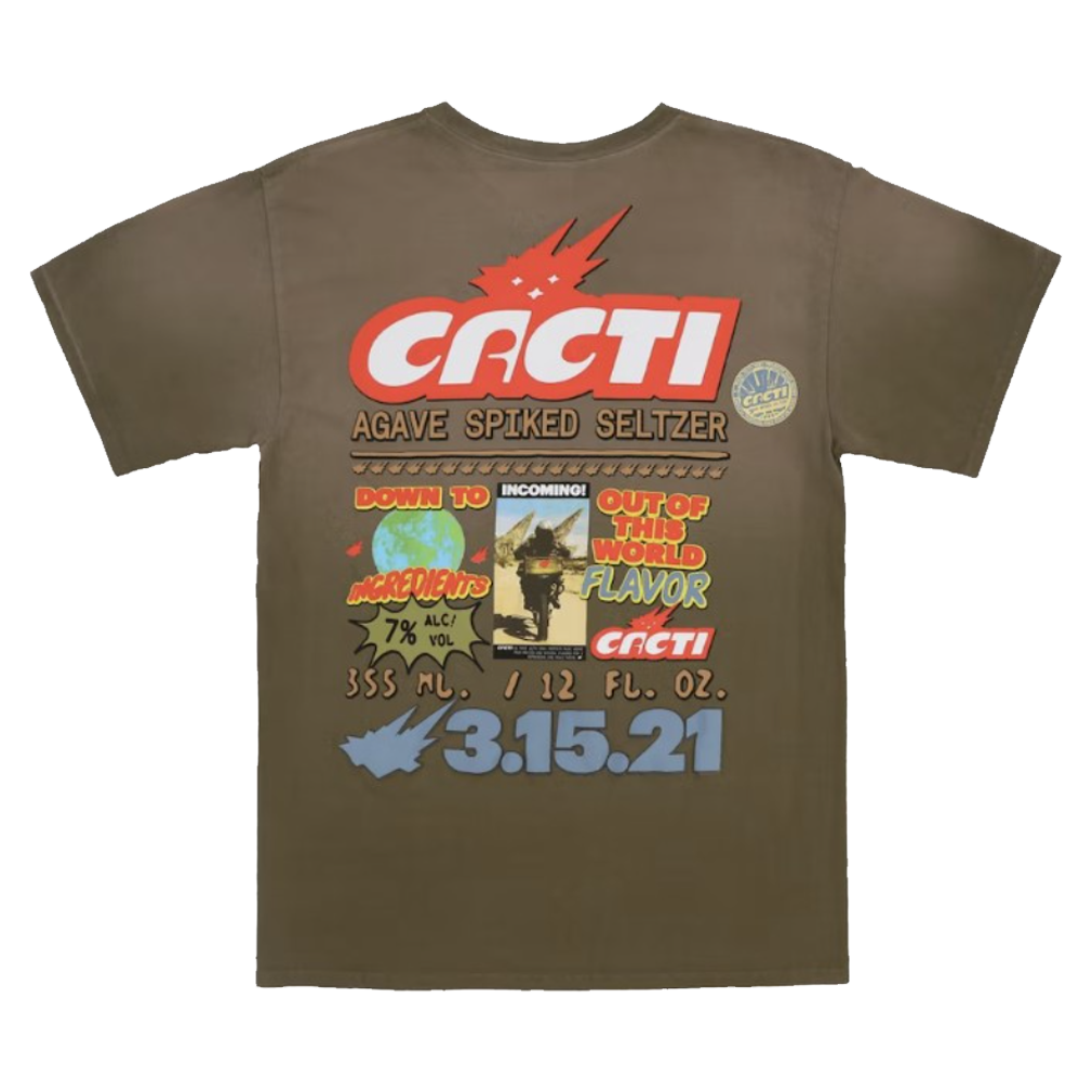 Travis Scott Cacti Down To Earth Tee
