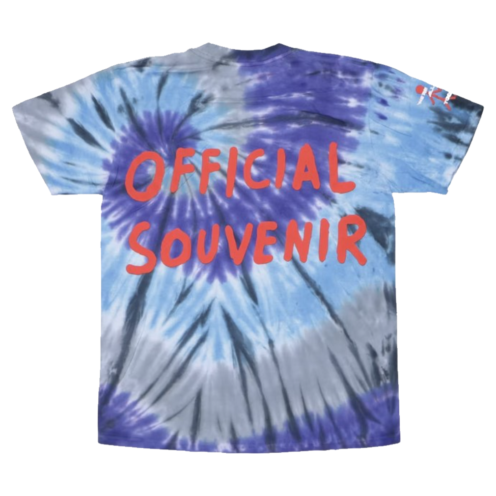 Travis Scott Official Souvenir Tee Tie Dye