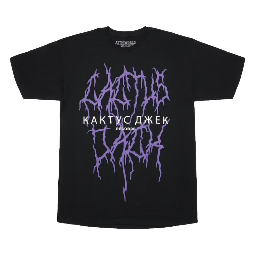 Travis Scott Dj Screw Lightning Tee