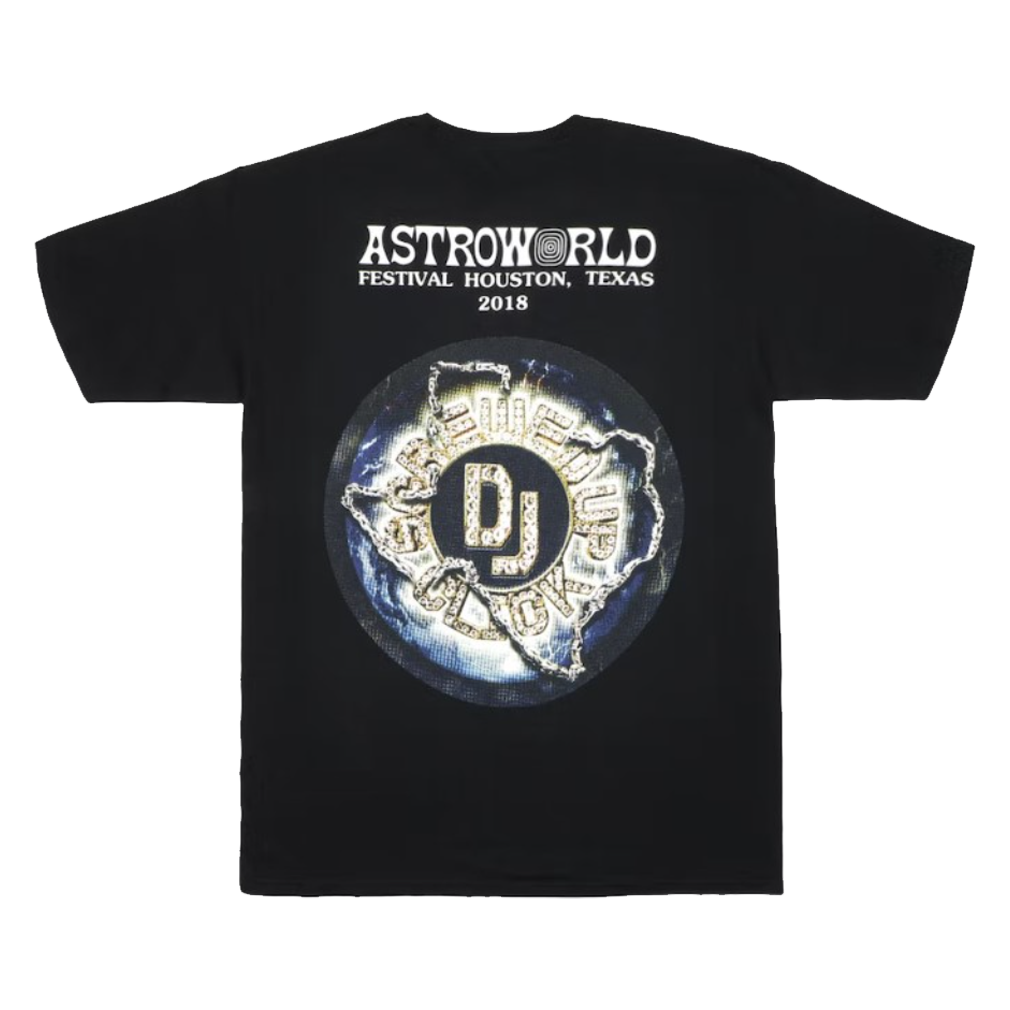 Travis Scott Dj Screw Lightning Tee
