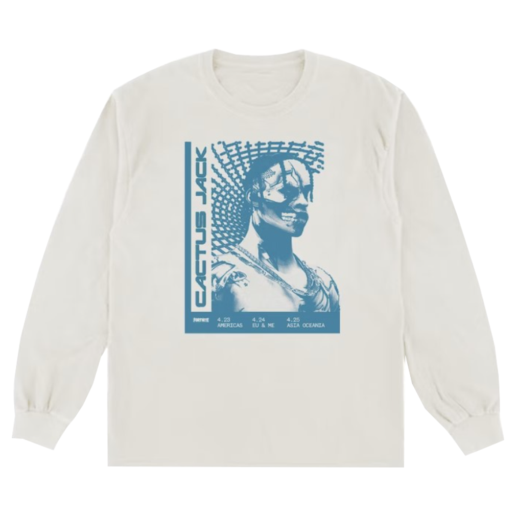 Travis Scott T-3500 Repeat L/S Tee